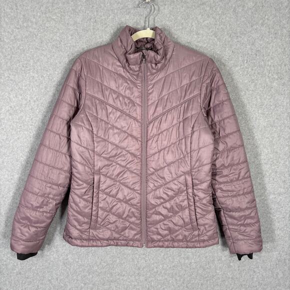 Columbia Jacket Womens Medium Purple Omni Heat Quilted Warm Thin Packable Puffer - Picture 1 of 12